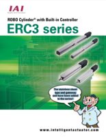 ERC3 SERIES: ROBO CYLINDER WITH BUILD-IN CONTROLLER